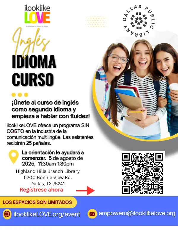 ESL SPANISH FLYER Dallas Library